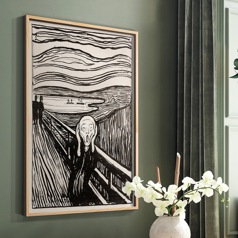 Winston Porter Vintage Sketch XXXVII -Framed Print | Wayfair